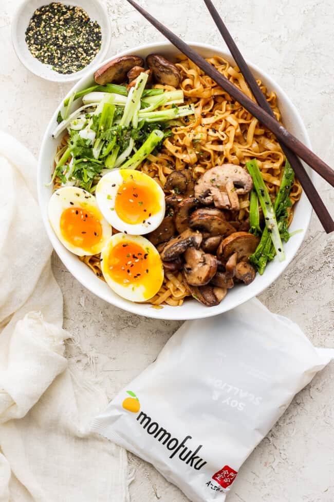 Fancy Momofuku Noodles - Fit Foodie Finds