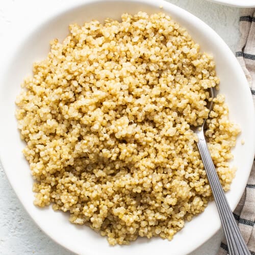 How to Cook Quinoa in the Microwave - Fit Foodie Finds