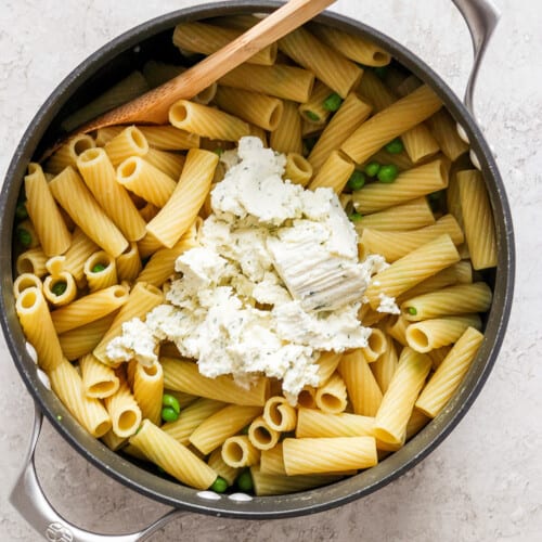 One-Pot Boursin Pasta - Fit Foodie Finds