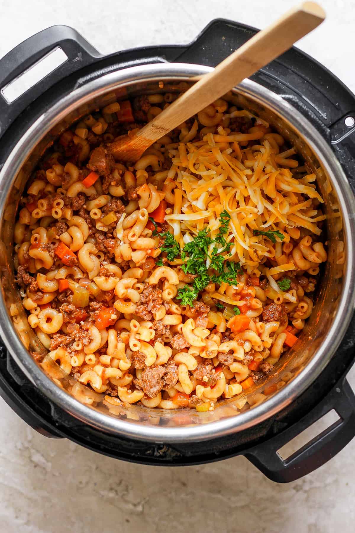 Instant pot hamburger helper potato online stroganoff