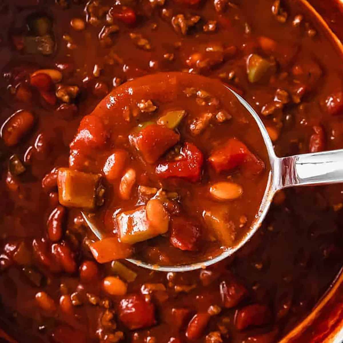 Wendy's Chili Recipe (Copycat) - Fit Foodie Finds