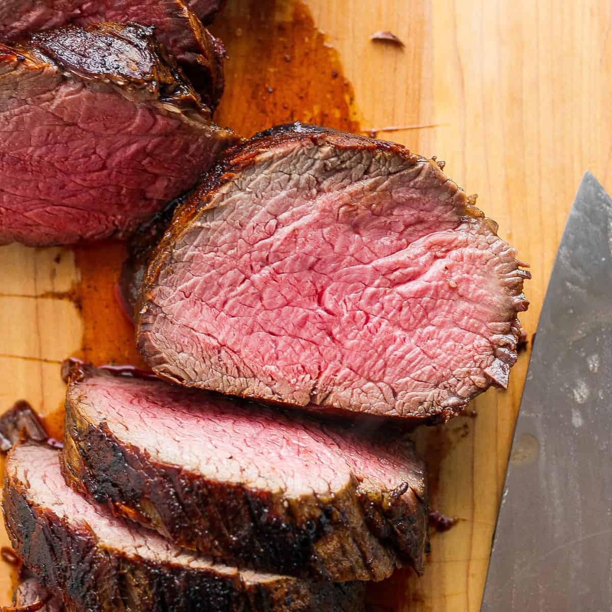 Medium top beef tenderloin