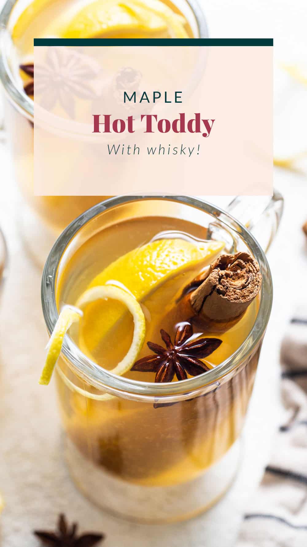 Hot Maple Toddy