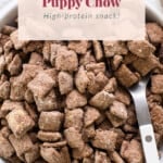 Protein puppy chow high protein snack.