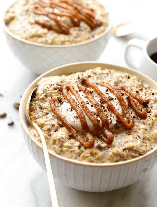 Coffee Overnight Oats Fit Foodie Finds