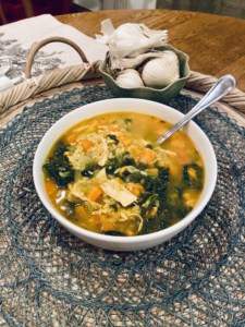 FitFoodFinds-Golden-Chicken-Orzo-Soup