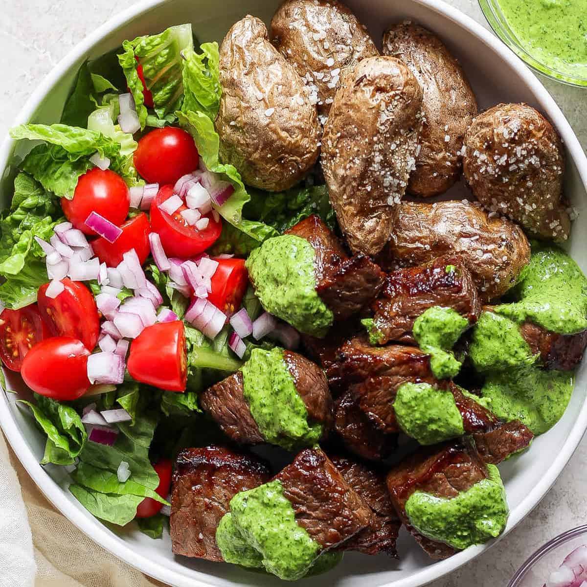 Air Fryer Steak Bites