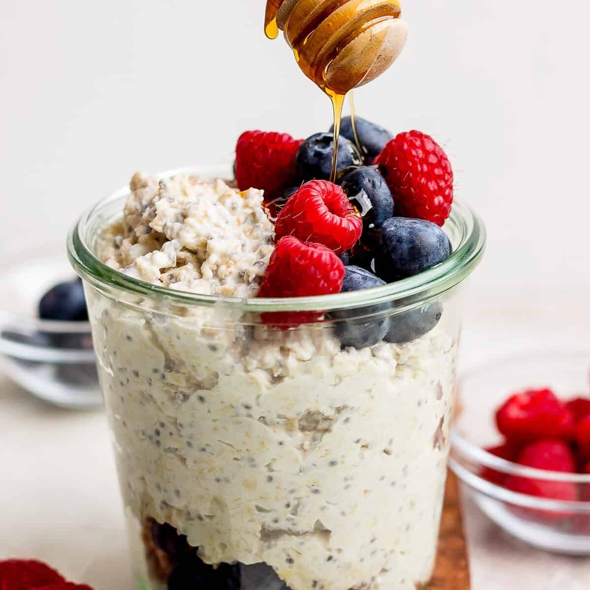 Cottage Cheese Protein Overnight Oats