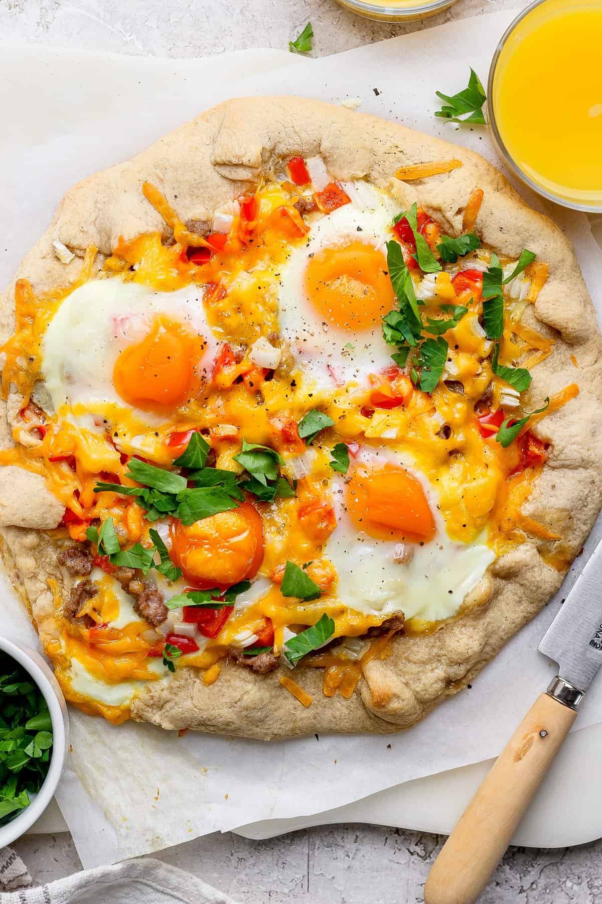 Savory Breakfast Galette – Fit Foodie Finds | The Credit Gardener