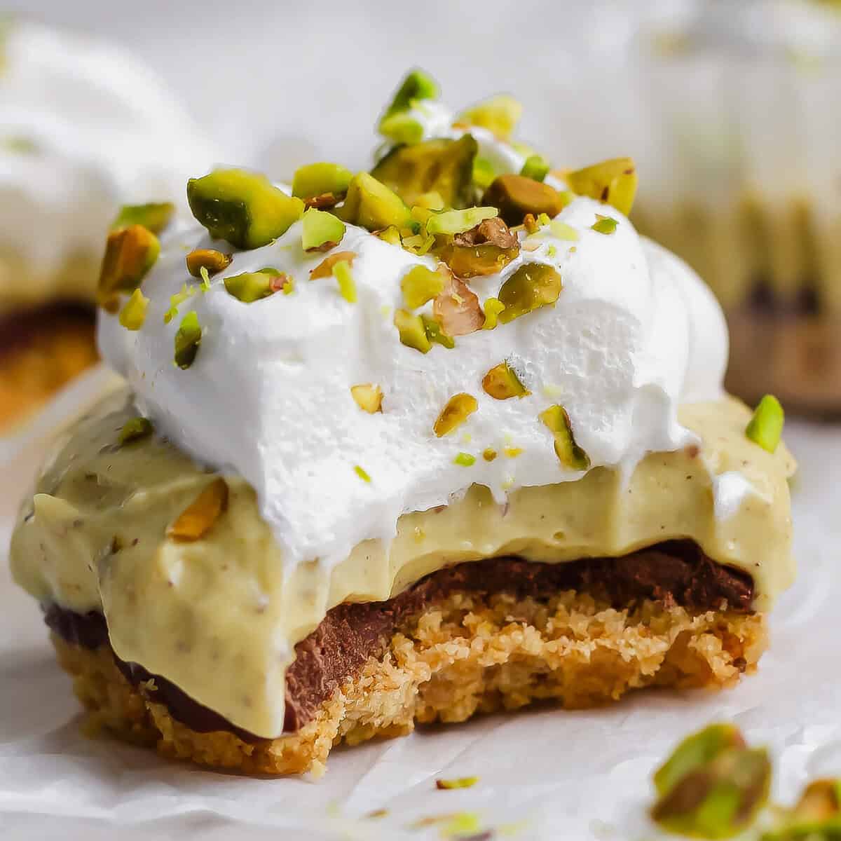 Pistachio Cheesecake Cups